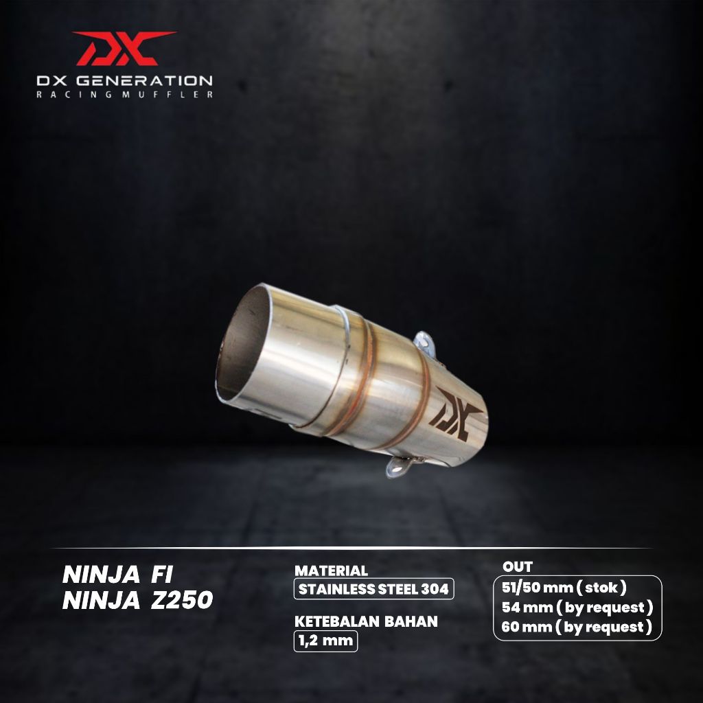 Pipa Slip On DX Generation Racing Ninja Fi old dan Z250