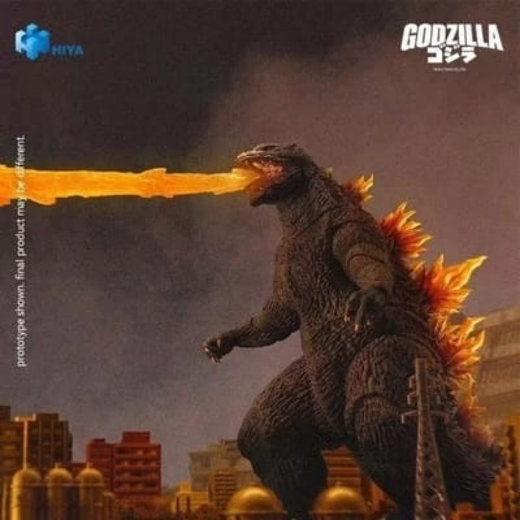Hiya Godzilla 2000 Millennium Heat Ray monster figure