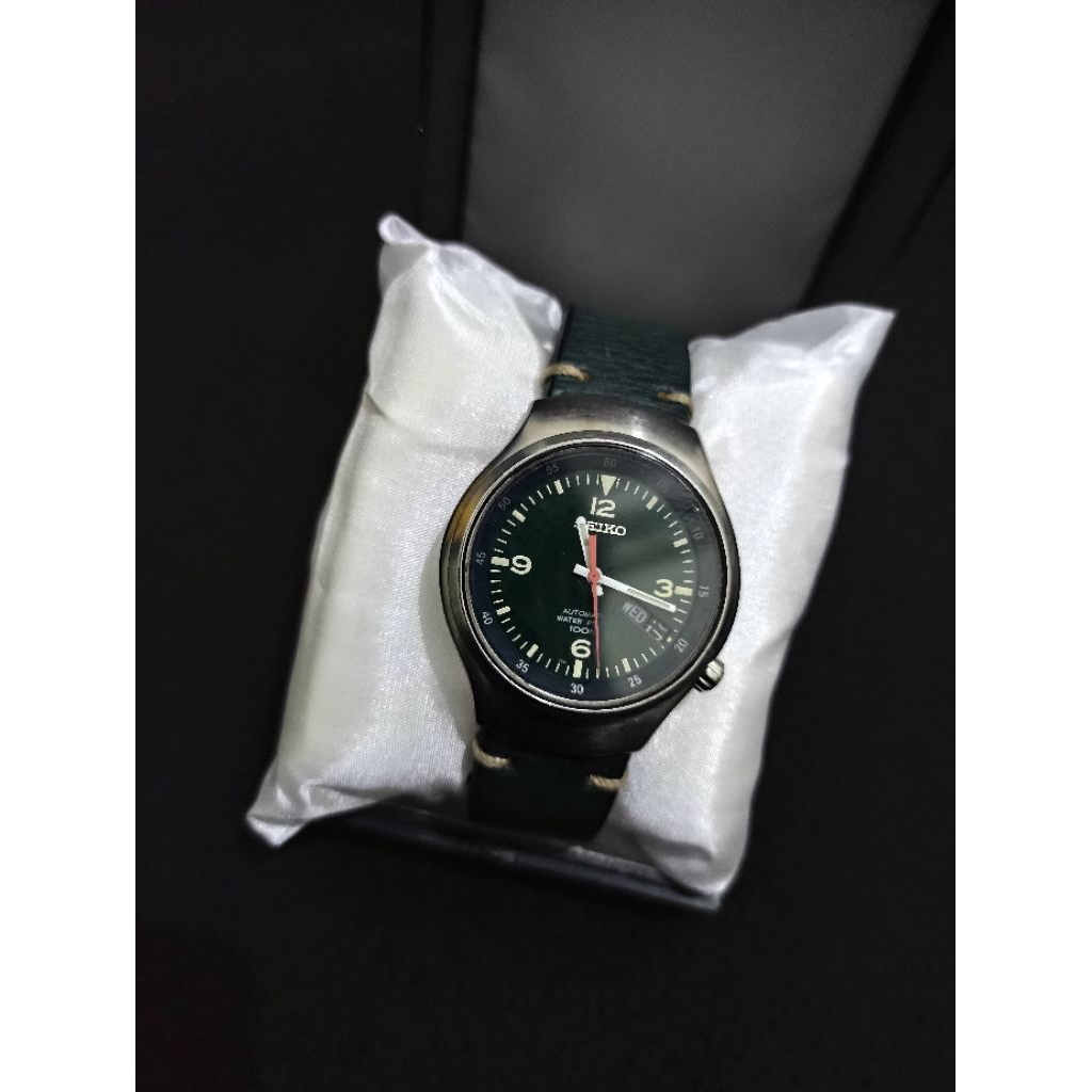 Seiko S Wave Automatic 7S26-0110 Military Dial - Original