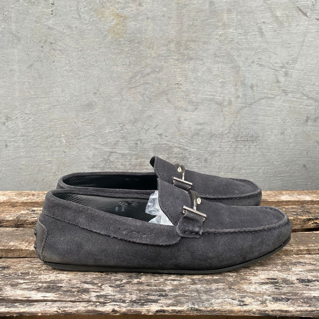 Tods loafers suede shoes
