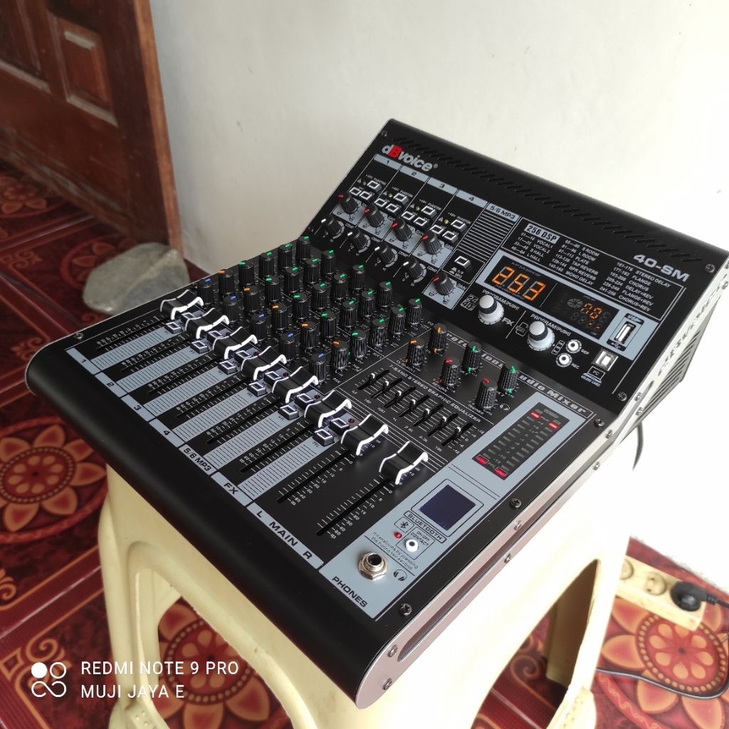 Terbaru Professional Mixer Analog 256dsp 4Channel Model 40-SM Original dBvoice