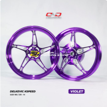 Termurah Velg Delkevic K Speed R14 Ungu Honda Vario 125 150 185 215
