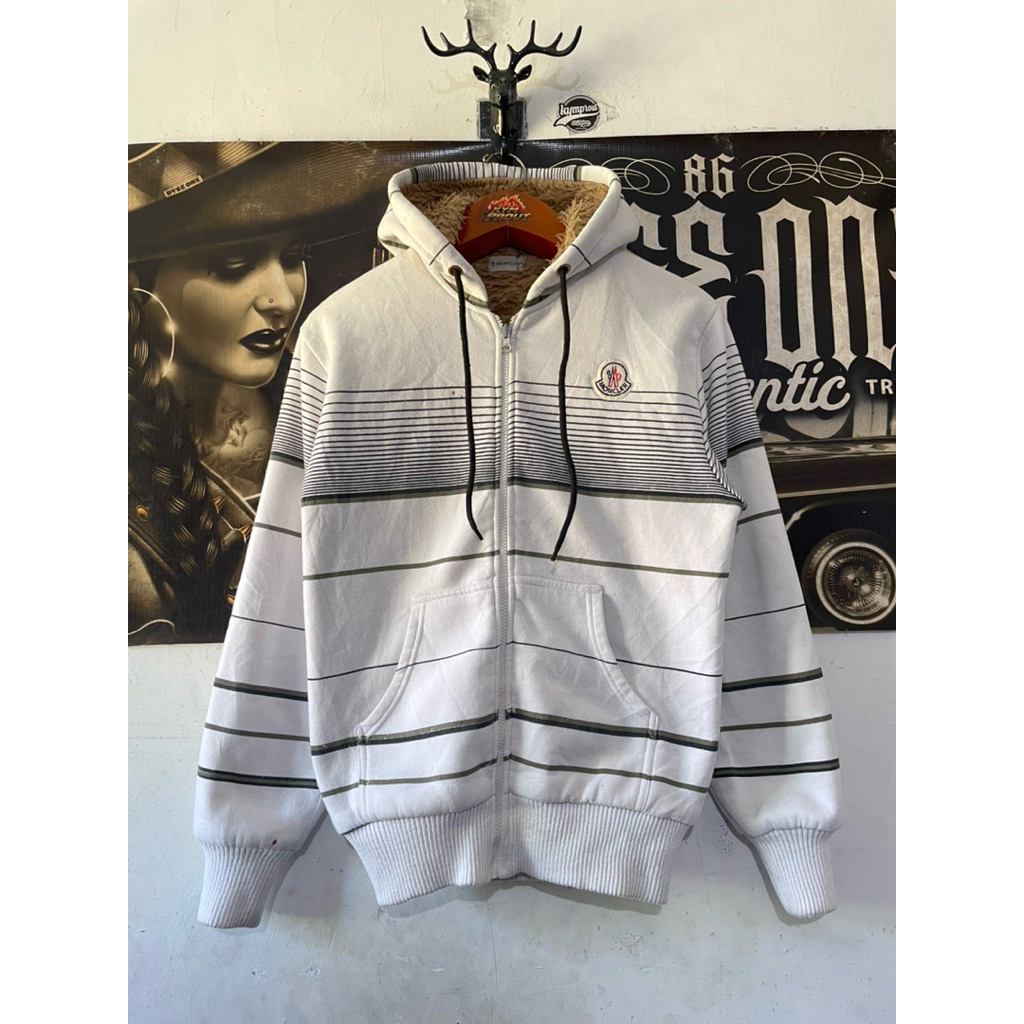 zip hoodie moncler