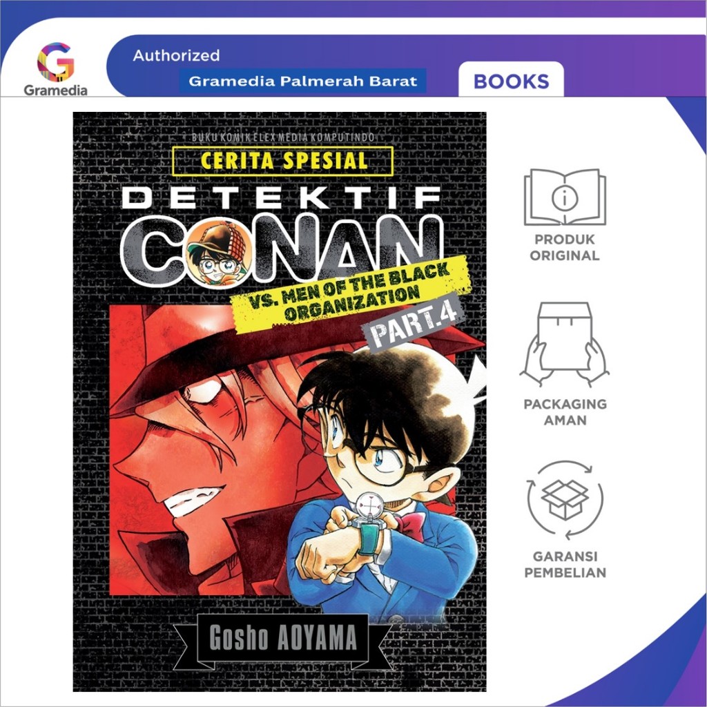 Detektif Conan VS Men of the Black Organization Vol. 04