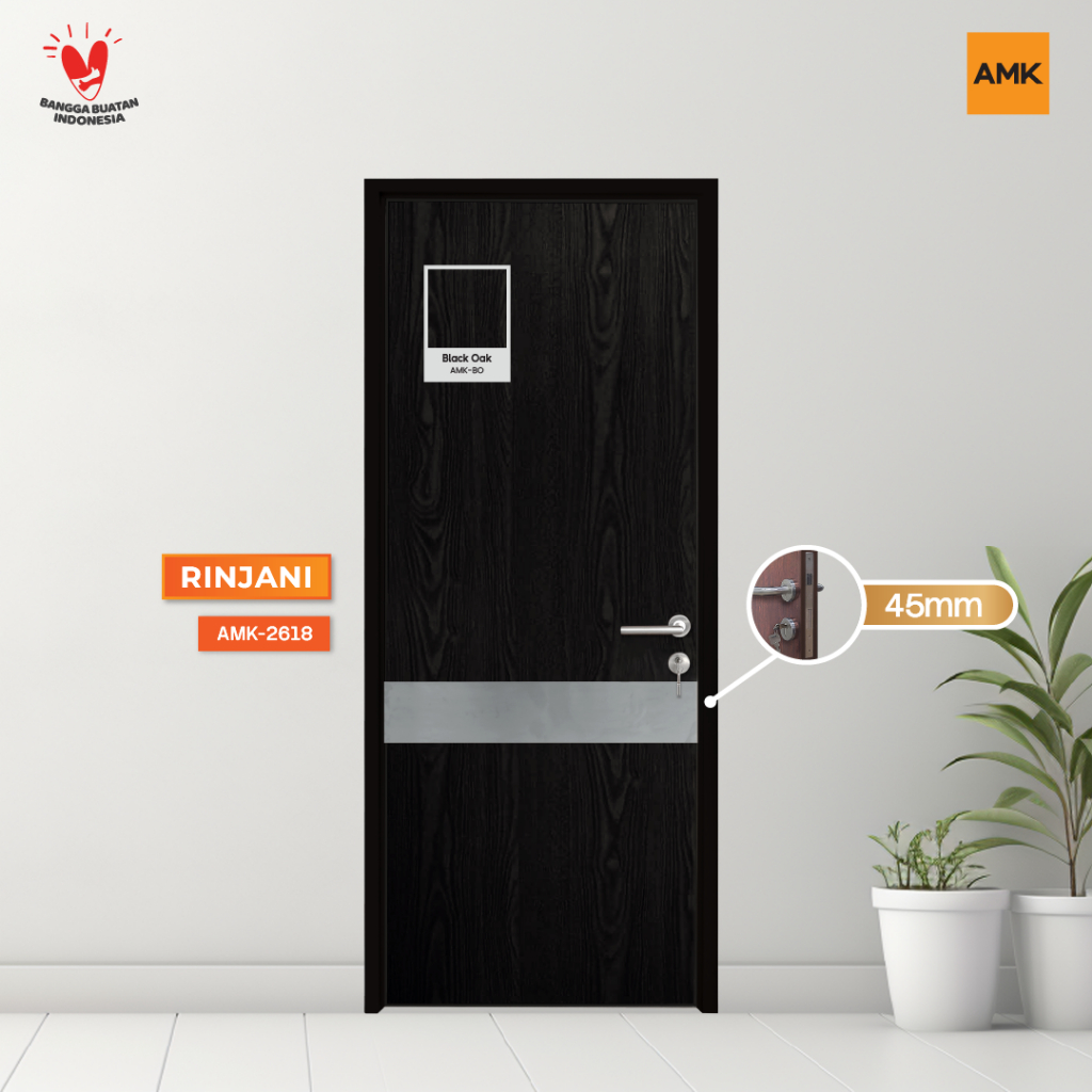 Lurus 45 Black Oak, Panel garis vertikal