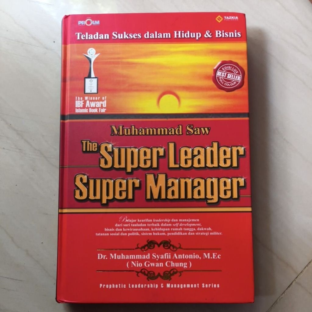 Buku Muhammad Saw The Super Leader Super Manager by Dr Muhammad Syafii Antonio
