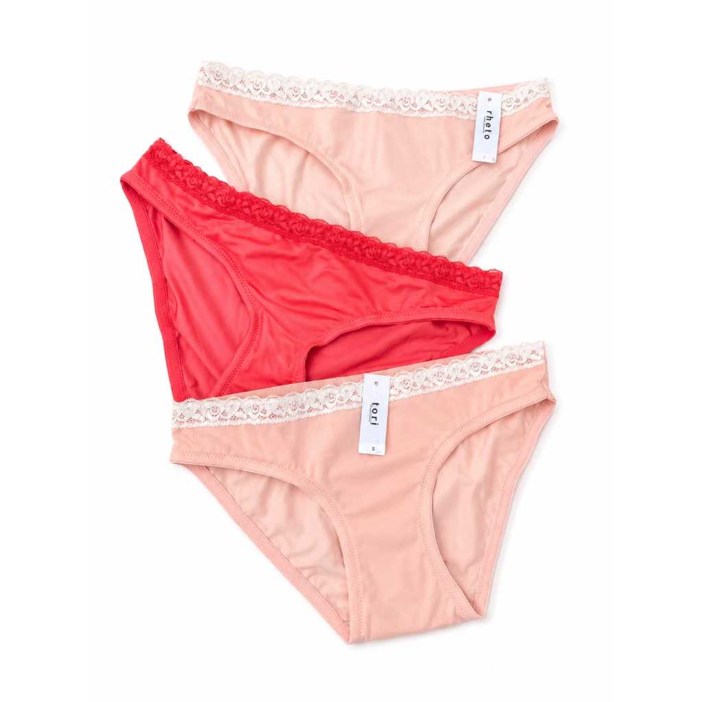 Tori Women's Midi Lace Panties - Brocade Celana Dalam Wanita - 1200