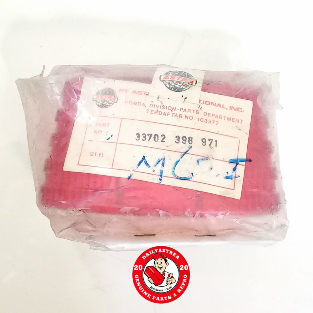 LENS TAILLIGHT KACA MIKA LAMPU STOP BELAKANG HONDA CGN CG110N CG110 CG 110 N ORIGINAL 33702-398-971