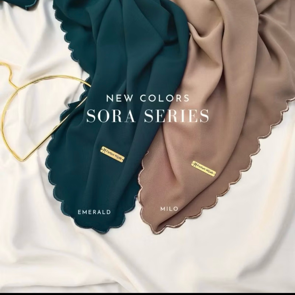 DEFECT Minor | Hijab Sora Series Embroidery by Fortun Hijab