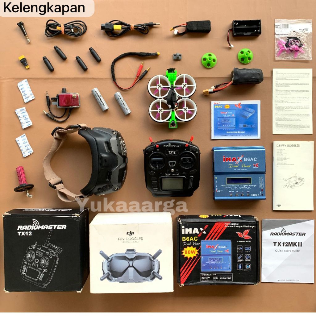 DRONE FPV FLYWOO CINERACE 2 INCH DIGITAL ELRS | RTF / Ready To Fly (Paket Lengkap)