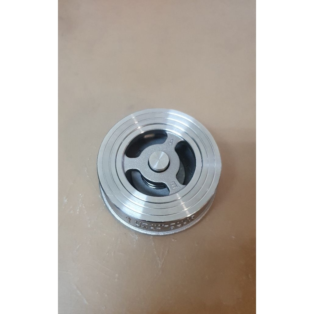 DISCO CHECK VALVE / WAFER CHECK VALVE STAINLESS 316 5 INCH