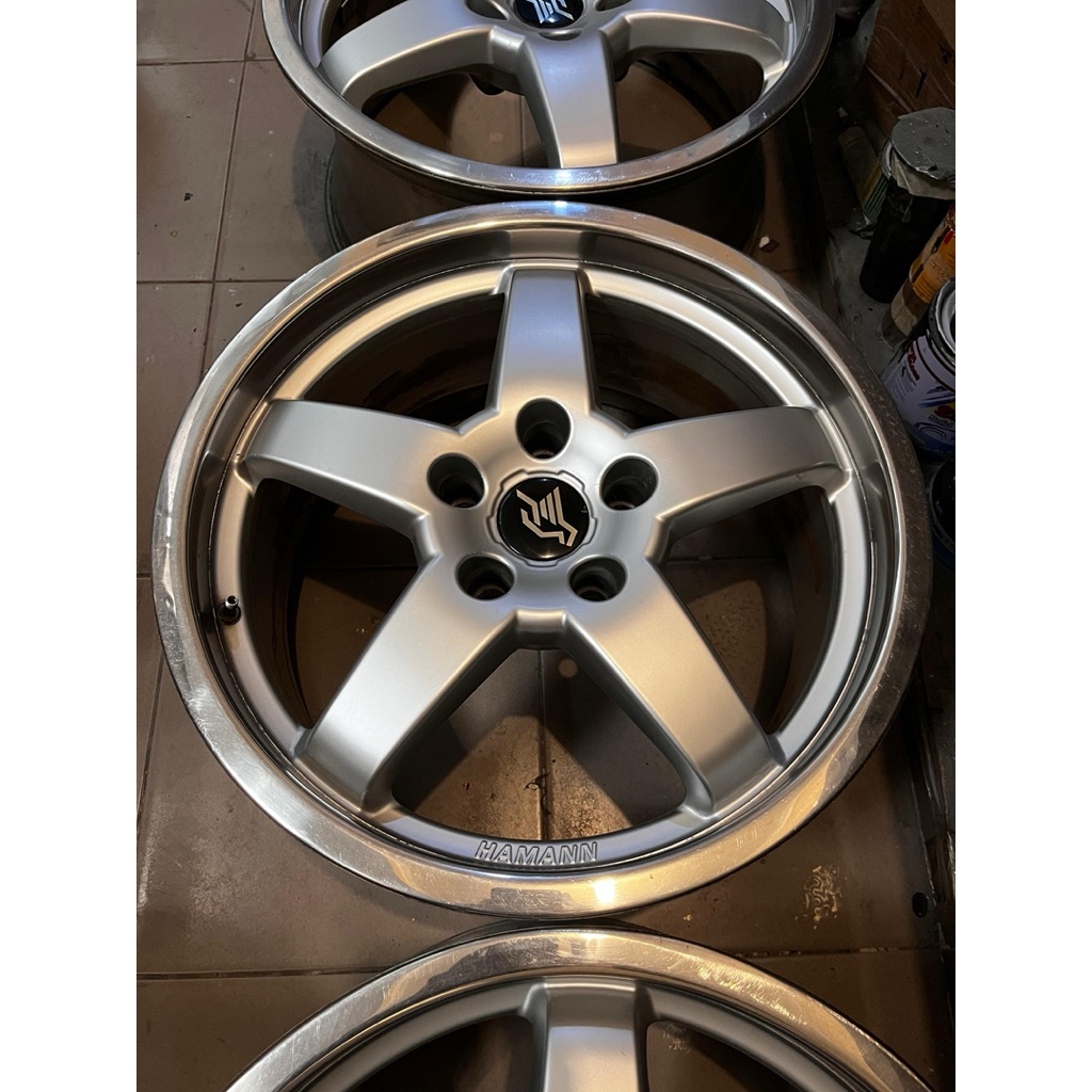 Velg Original Hamann HM2 Ring 18. Made in Italy by O.Z. Lebar 8.5. Et 38. Pcd 5x120