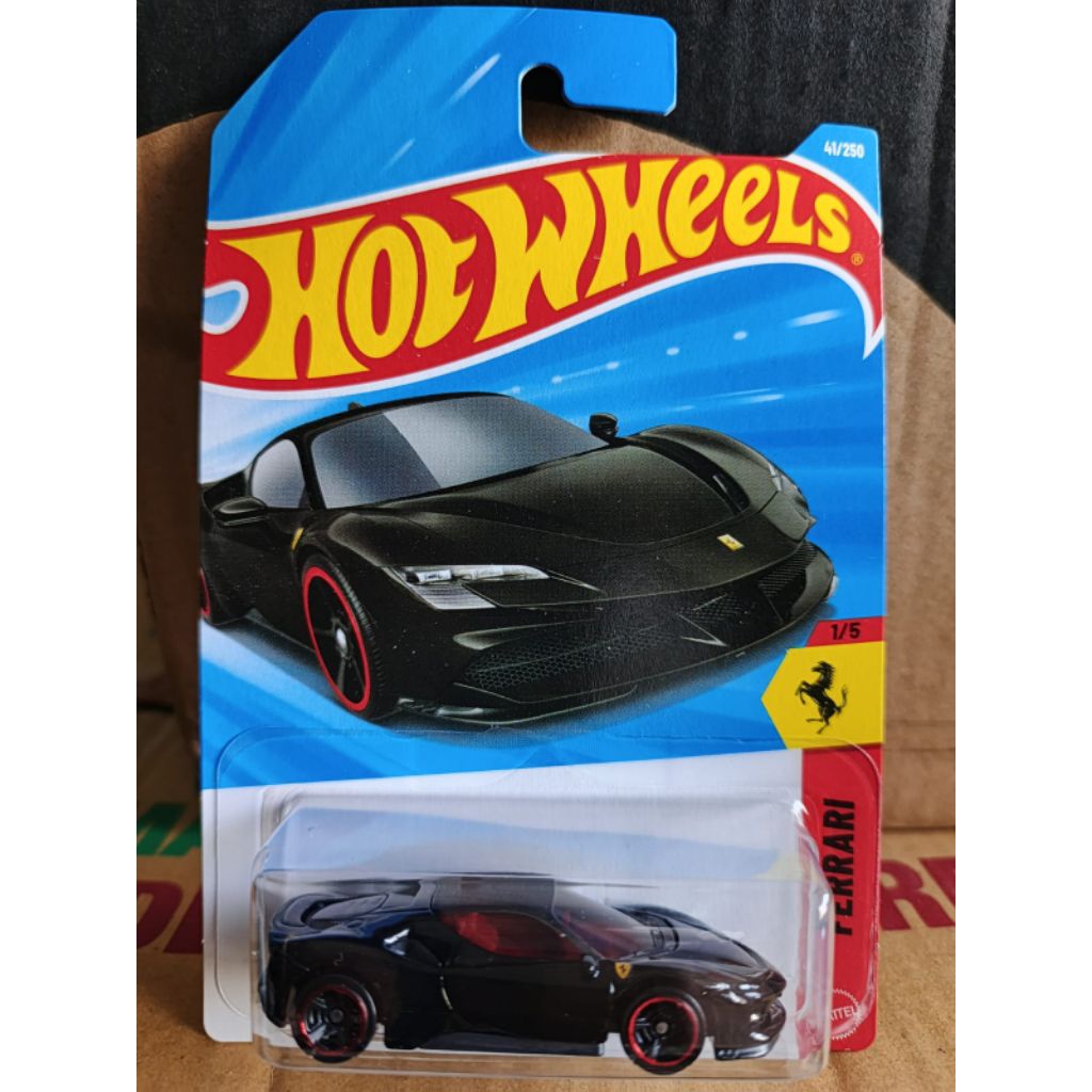 Hot Wheels Ferrari SF90 Black