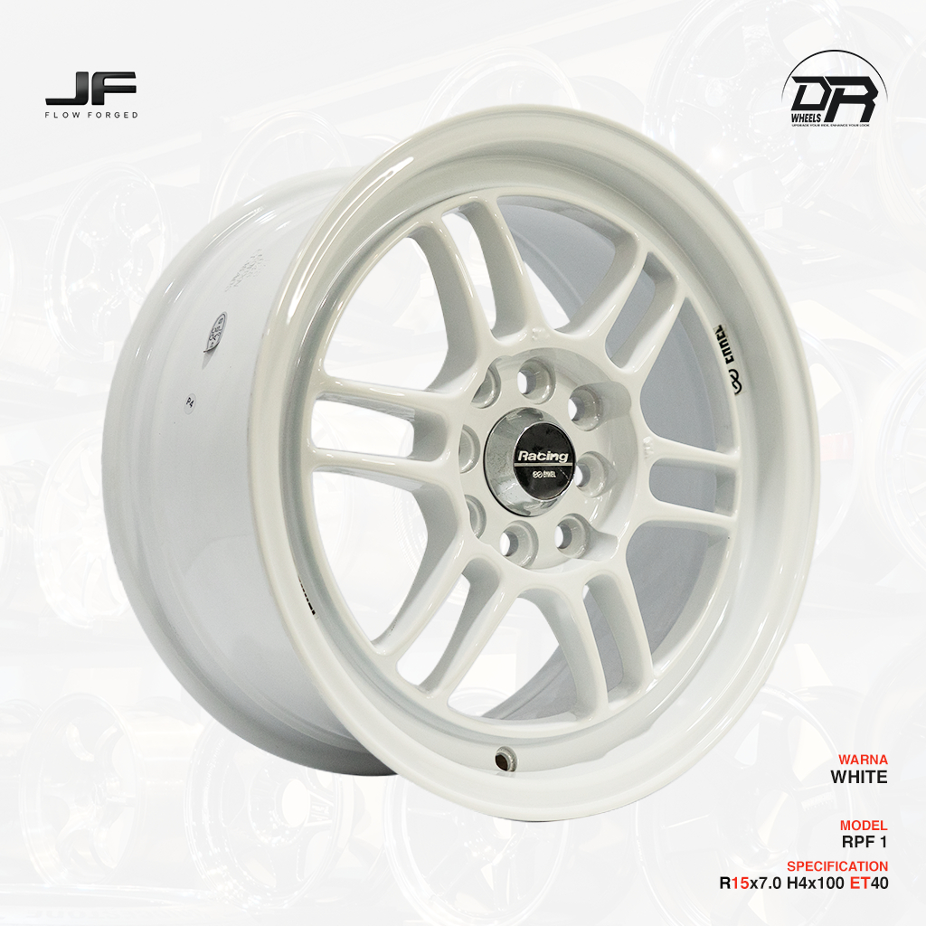 Velg ENKEI RPF1 Ring 15 WHITE JF LUXURY