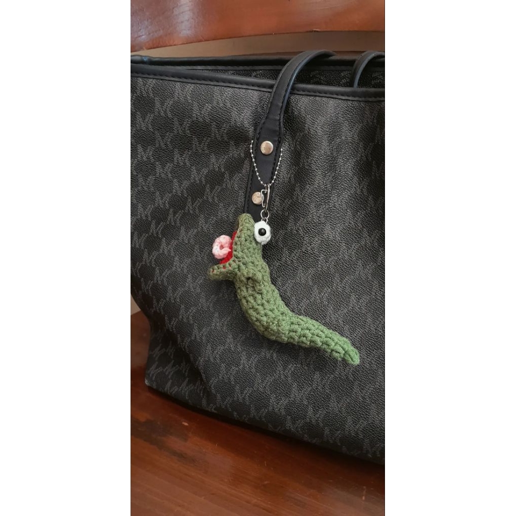 tom lizard rajut/gantungan kunci tom lizard