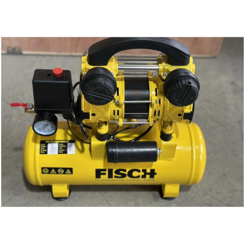 KOMPRESOR ANGIN FISCH FCO 900 9L 0.75 HP OIL LESS / OIL FREE SILENT