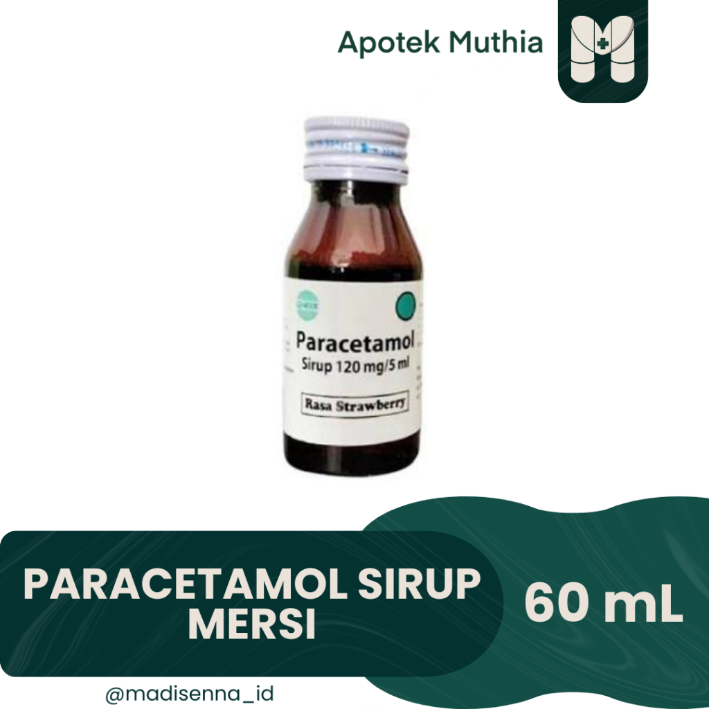 Paracetamol Sirup Mersi 60 mL (