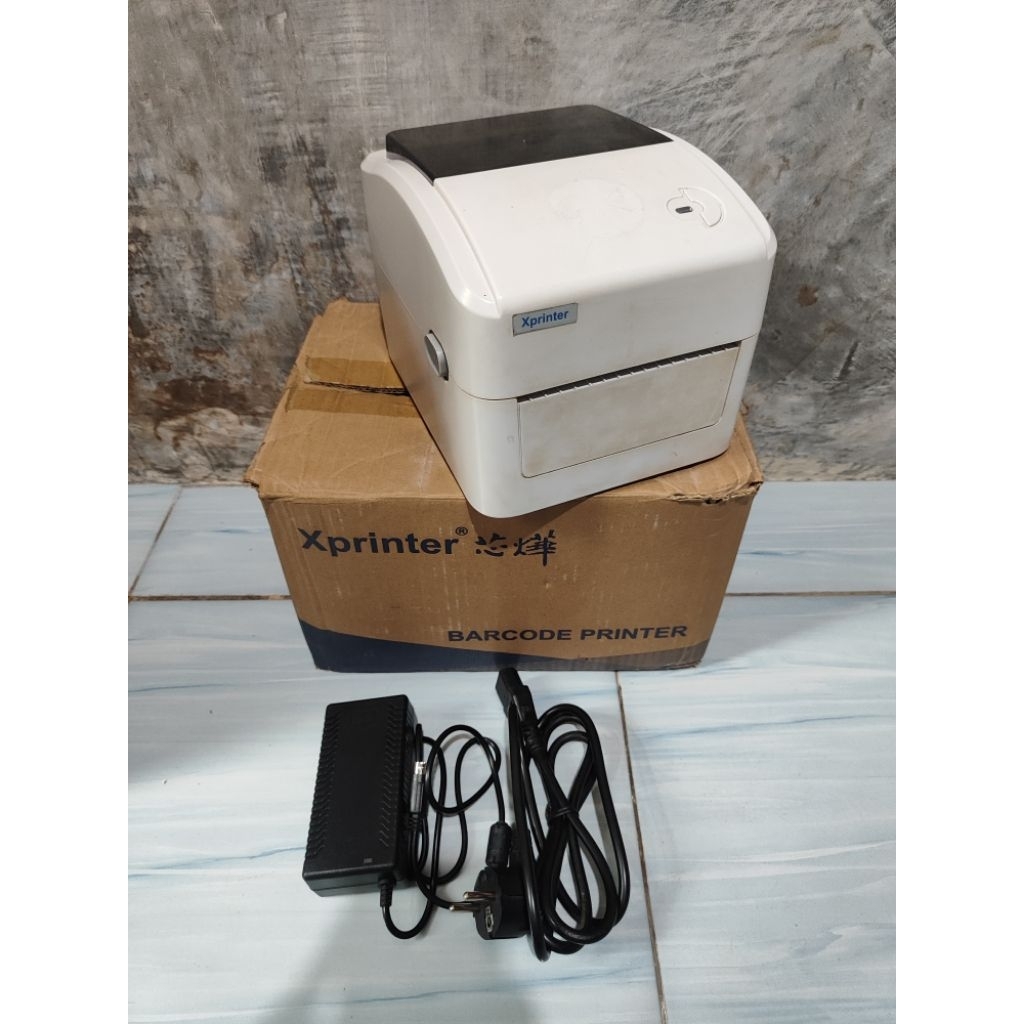 Printer Xprinter XP 420B Bluetooth Thermal Label Resi Second