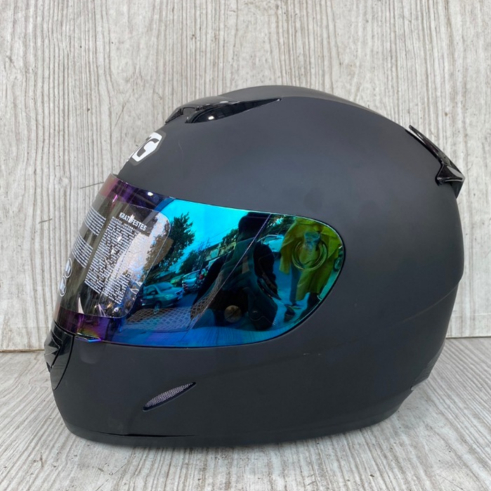 Helm BMC Blade 200 Full Face Hitam Glossy Original – Helm Motor Unisex Riding Harian