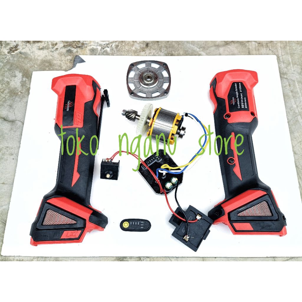 SPAREPART GERINDA BRUSHLESS DINAMO GERINDA MODUL GERINDA BODY GERINDA BRUSHLESS