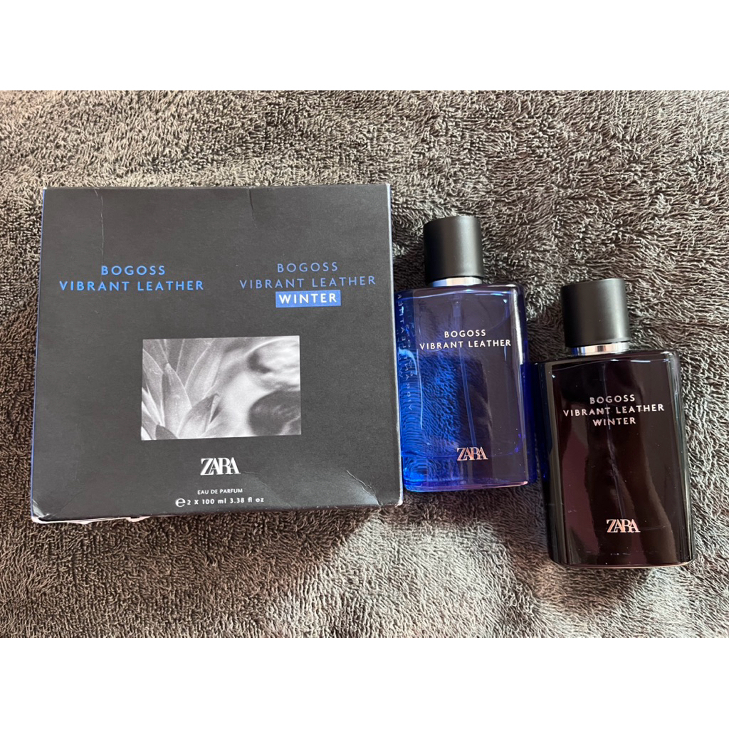 Parfum Zara Bogoss Vibrant Leather 100ml & Bogoss Vibrant Leather Winter 100ml