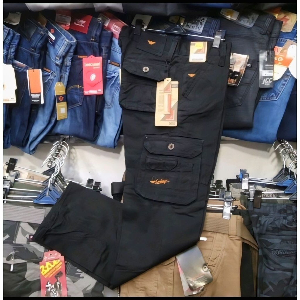 celana jcc chargo hitam distro