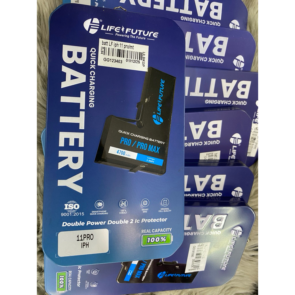 Baterai Iphone 11 PRO Life Future Doble power Doble 2IC