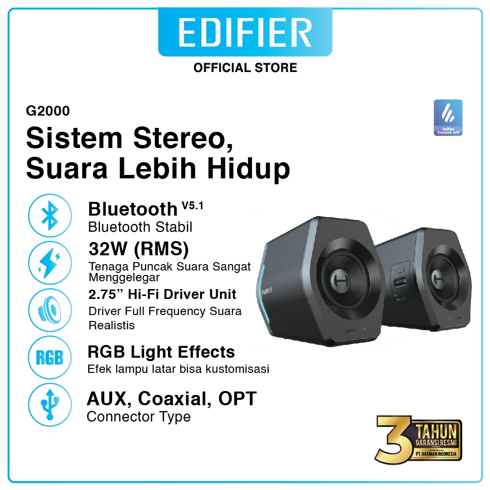 HECATE EDIFIER G2000 2.0 Gaming Speaker