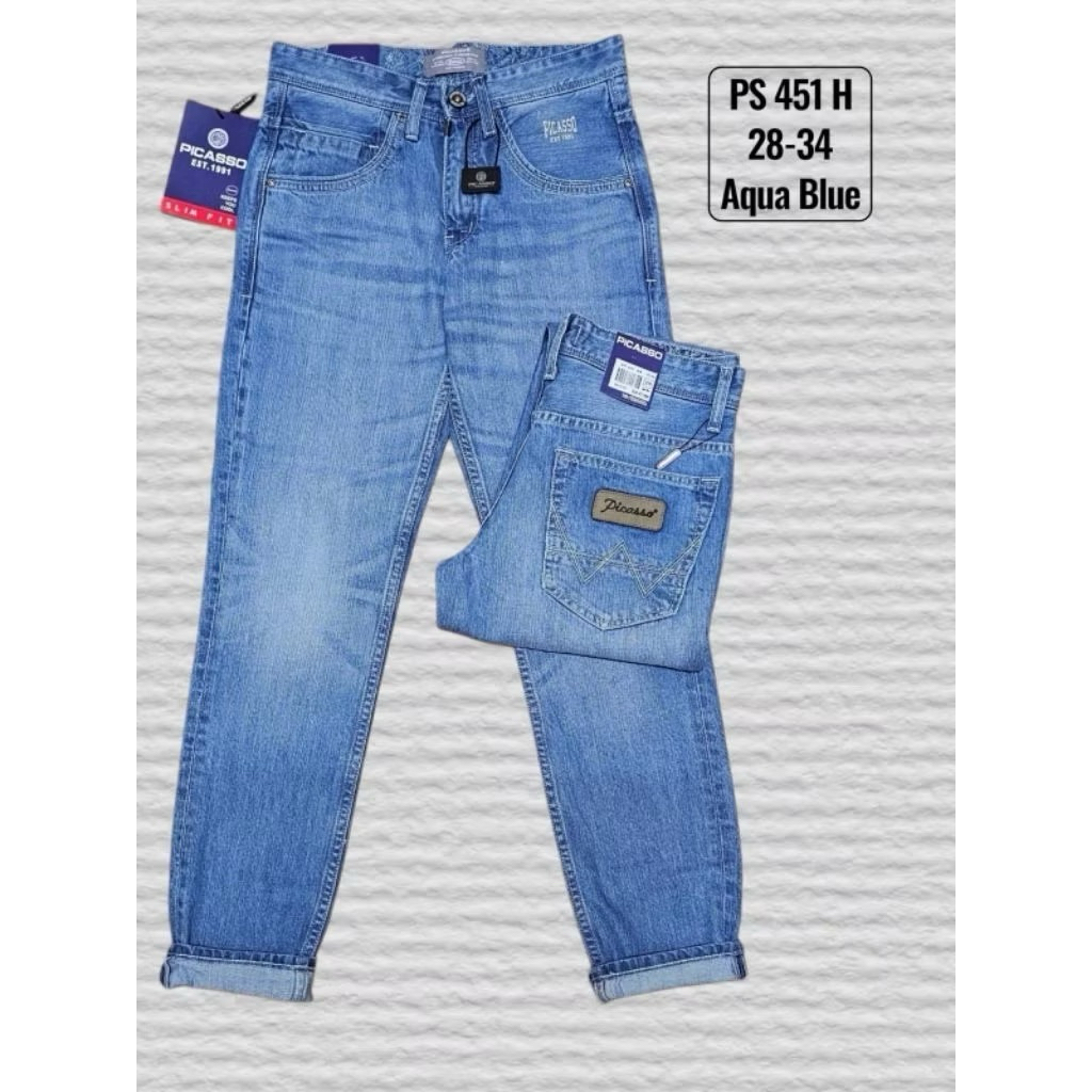 HARGA PROMOO CELANA PICASSO ORIGINAL JEANS PRIA // REGULER PICASSO ORIGINAL // CELANA JEANS PICASSO 
