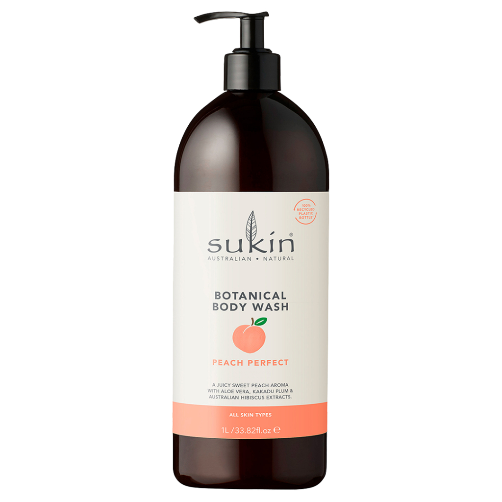 Sukin Botanical Body Wash Peach Perfect