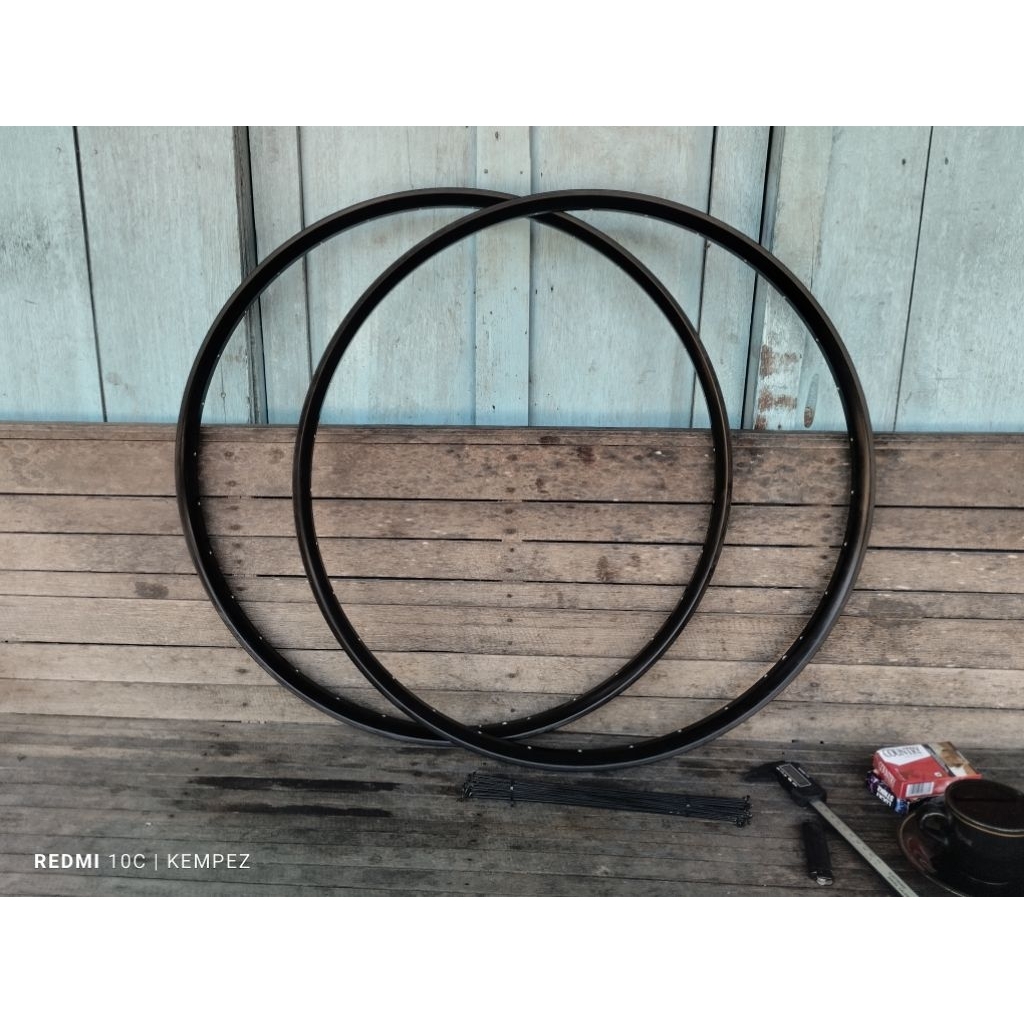 rims 29er sepasang lebar ± 4cm
