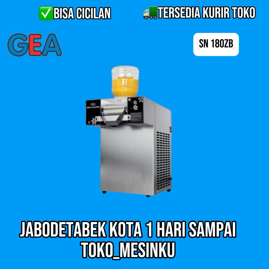 GEA SN 180ZB Mesin Serut Es Salju / Snow Ice Maker
