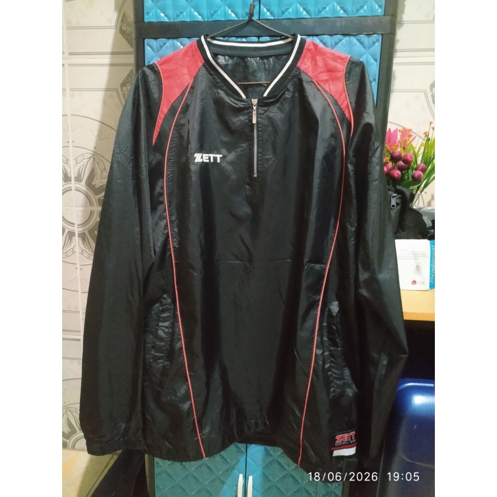 Half Zipper Baseball Gear Brand Zett