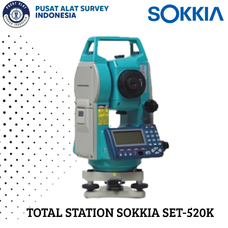 Total Station Sokkia Set-520K /TOTAL STATION SOKKIA SET-520K (BEKAS)
