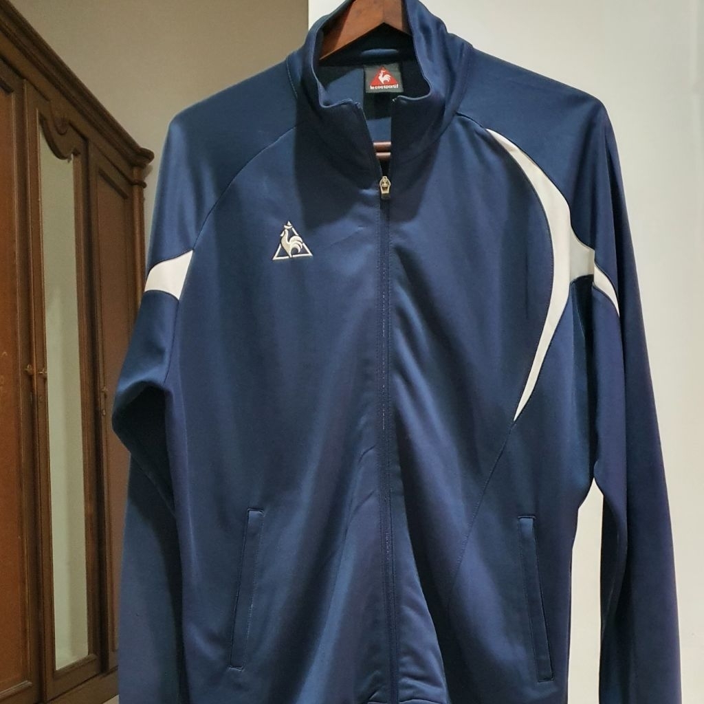 Jaket Tracktop Lecoq Sporty Navy