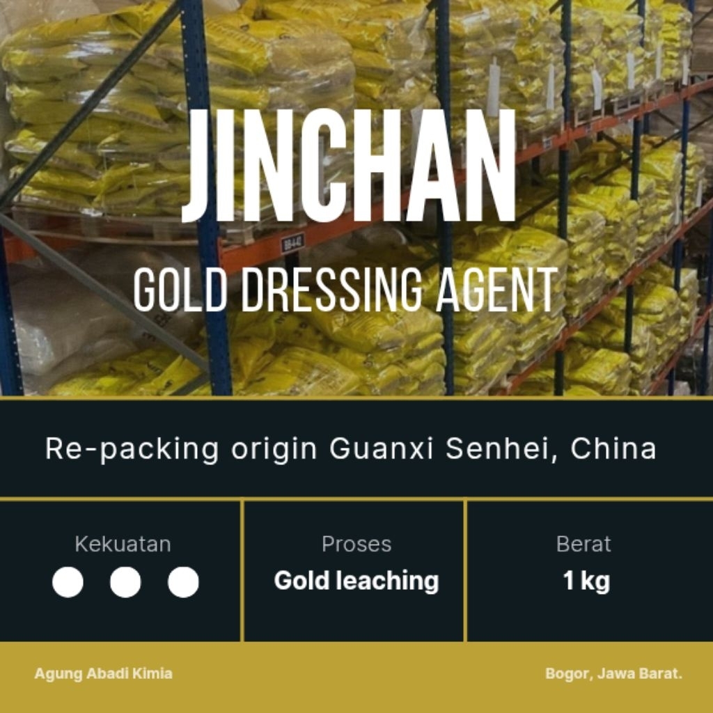 JINCHAN 1 Kg Gold Dressing Agent / Sample