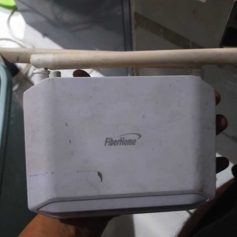 Modem Roter Wifi Fiberhome HG6543C + Adaptor Bekas Siap Pakai