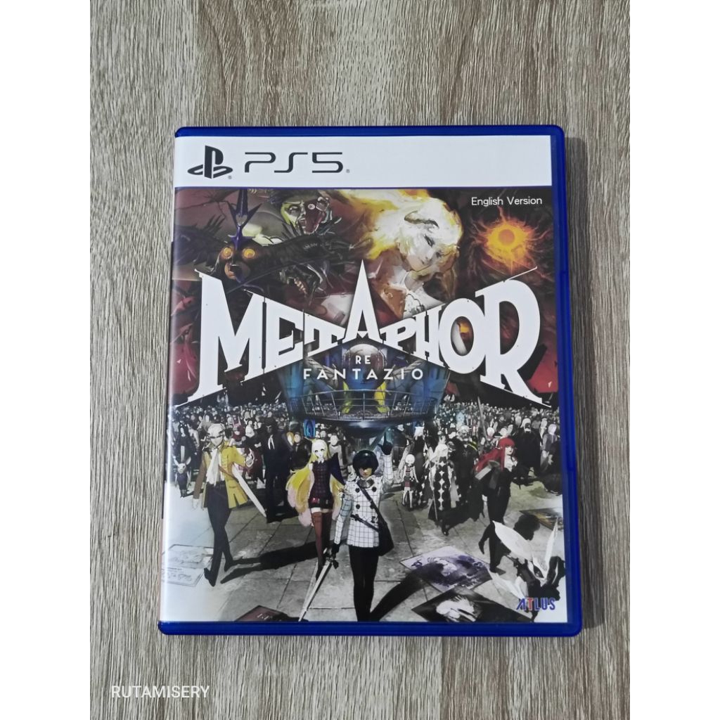 Metaphor re Fantazio Region3 kaset bd ps5