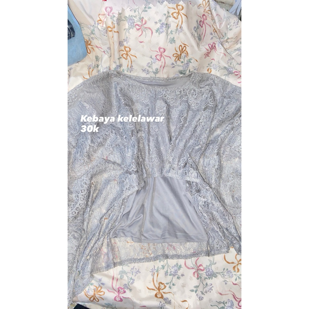 preloved atasan kebaya kelelawar