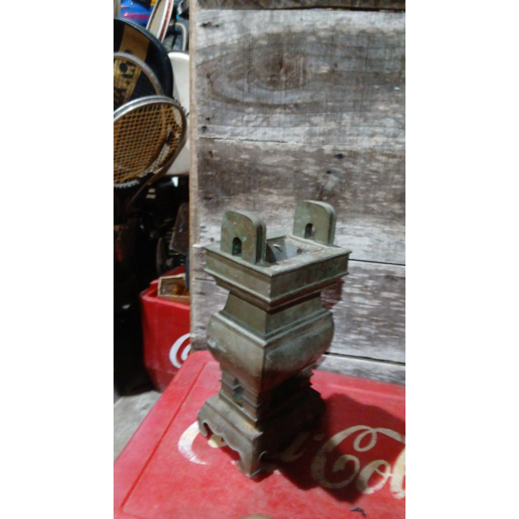 Tempat dupa 385rb jadul antik kuno lawas vintage display