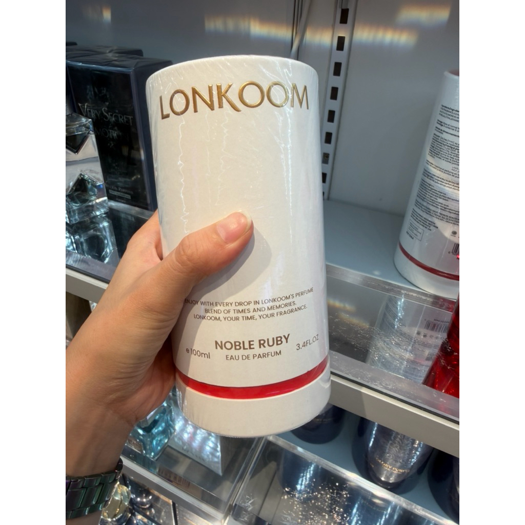 SANFU‼️ LONKOOM PERFUM // PARFUM ISI 100ML NOBLE RUBY / NOBLE BLACK