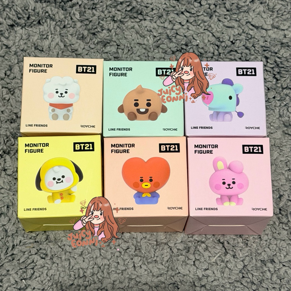 [READY] BT21 MONITOR FIGURE - OFFICIAL