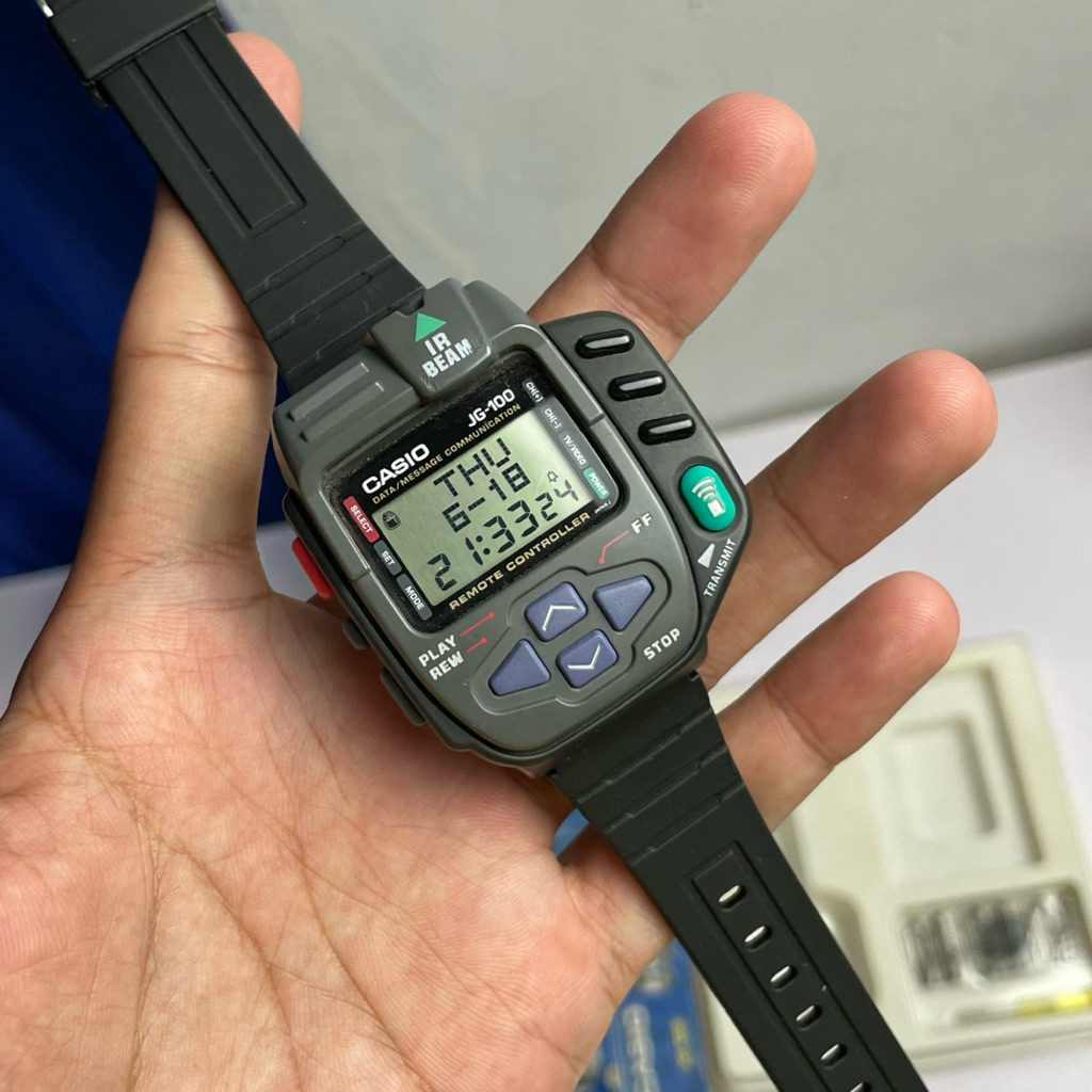 jam casio jg 100 full kotak vintage