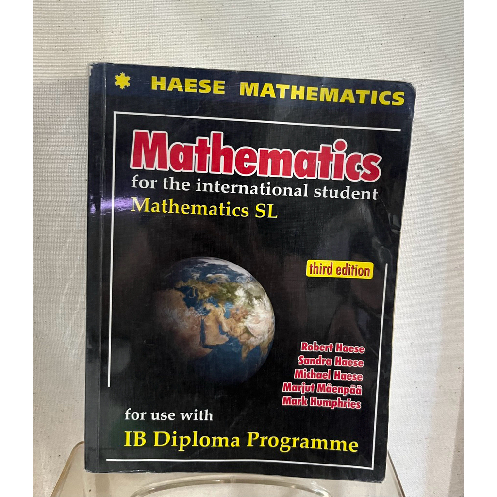 CLEARANCE SALE, MUST GO Buku Secondhand ‘IB Diploma Programme Mathematics SL Third Edition’, Robert 