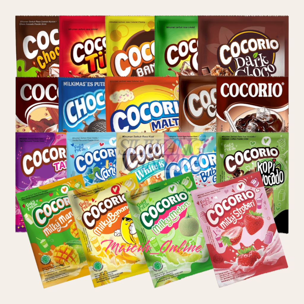 Cocorio Minuman Serbuk Instan 3 Renceng