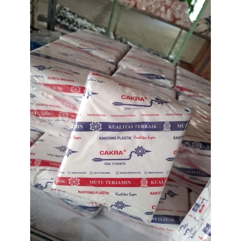 Plastik PE 1kg bening - CAKRA uk 13x30