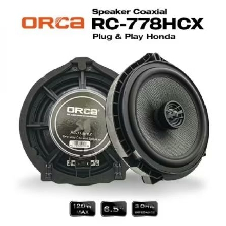 Paket Speaker ORCA Plug N Play Honda/Speaker Audio Mobil