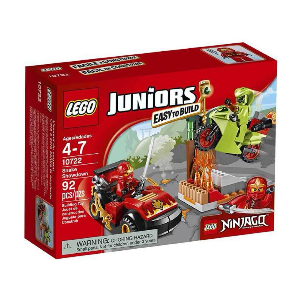 LEGO Juniors 10722 Ninjago Snake Showdown