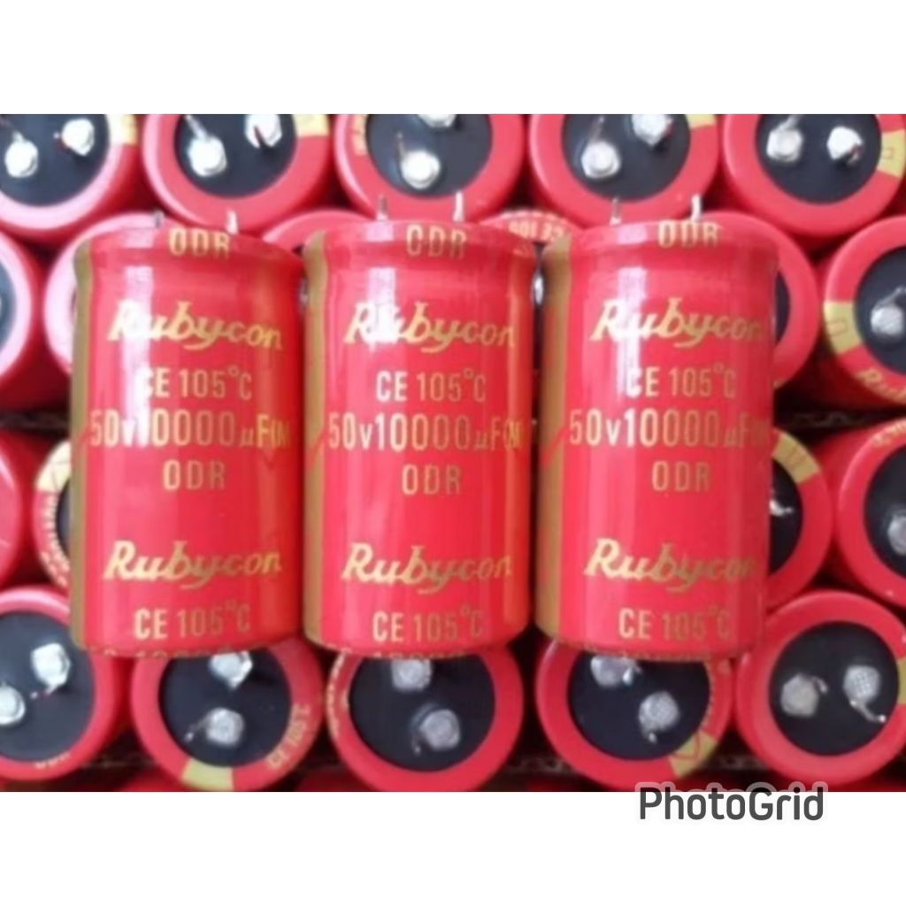 elco Rubycon odr 10000uf 50v 10000uf/50v 10000/50v