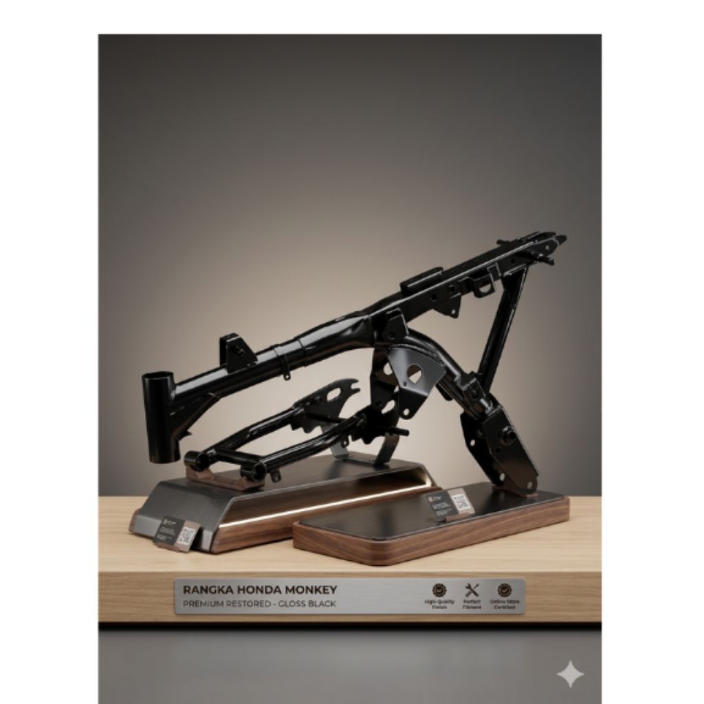frame Sasis Honda monkey rangka motor model monkey baha tebal